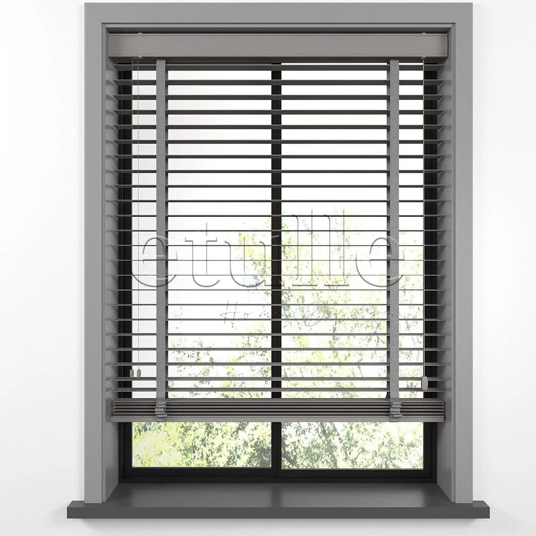 50 MM BASSWOOD Mink Ahşap Jaluzi