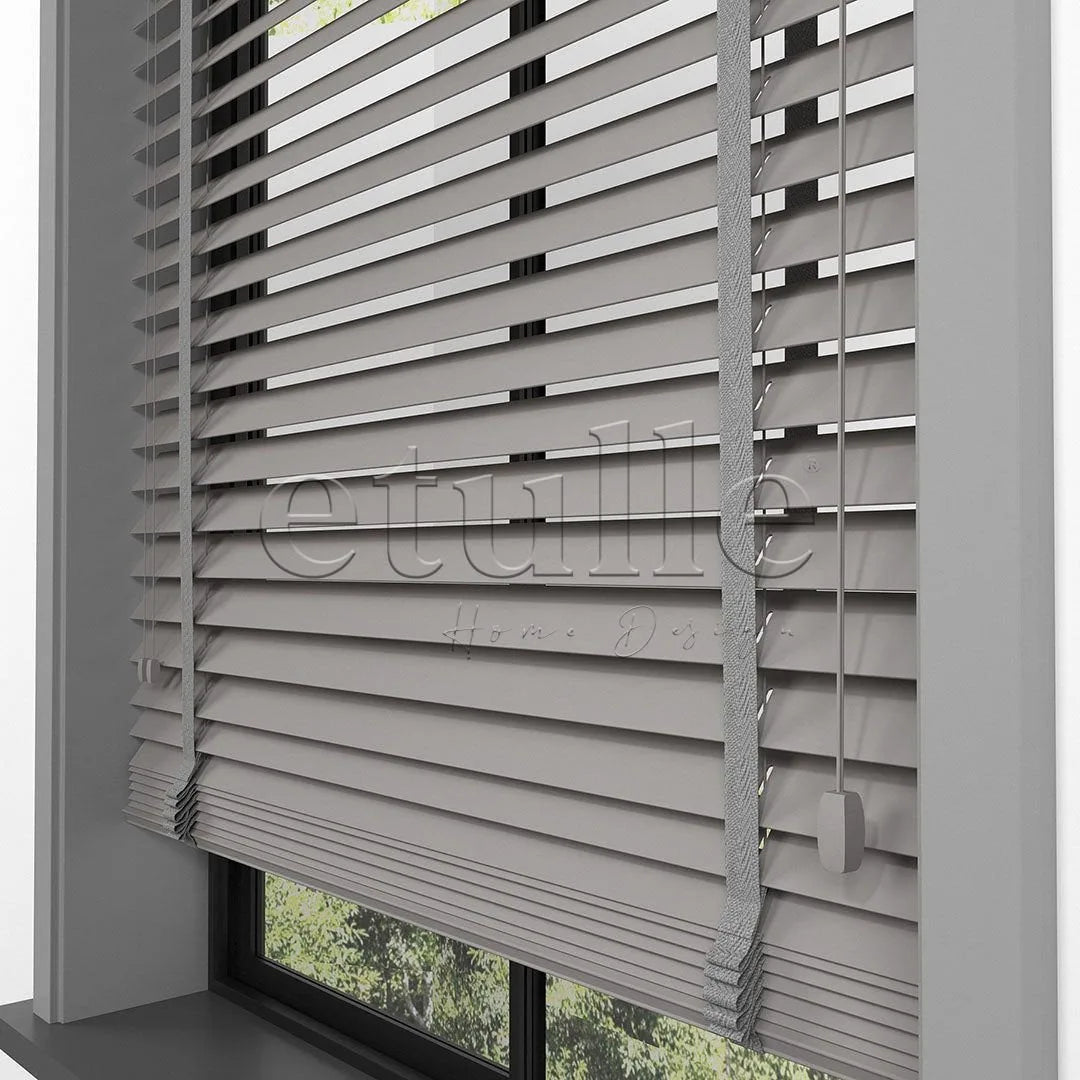 50 MM BASSWOOD Mink Ahşap Jaluzi