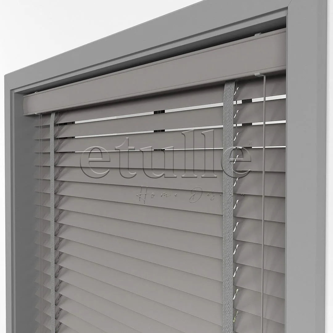 50 MM BASSWOOD Mink Ahşap Jaluzi