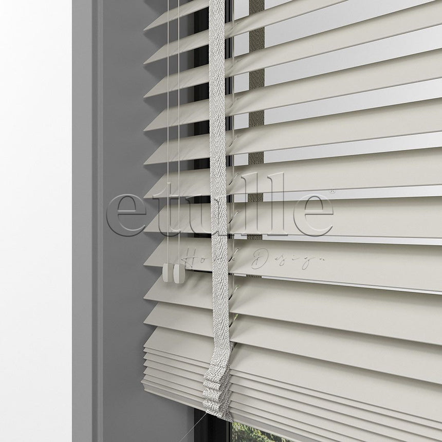 50 MM BASSWOOD Sand Wooden Venetian Blind