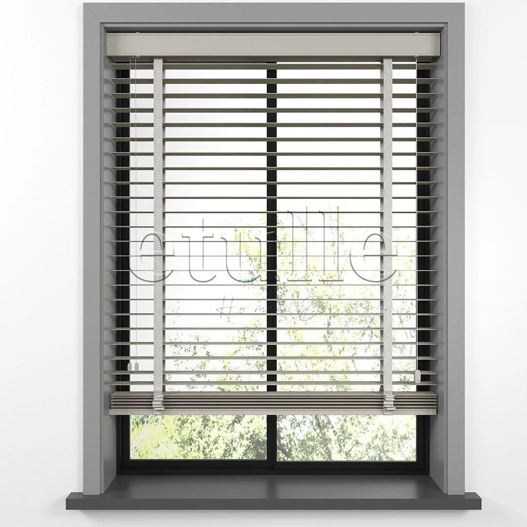 50 MM BASSWOOD Stone Ahşap Jaluzi