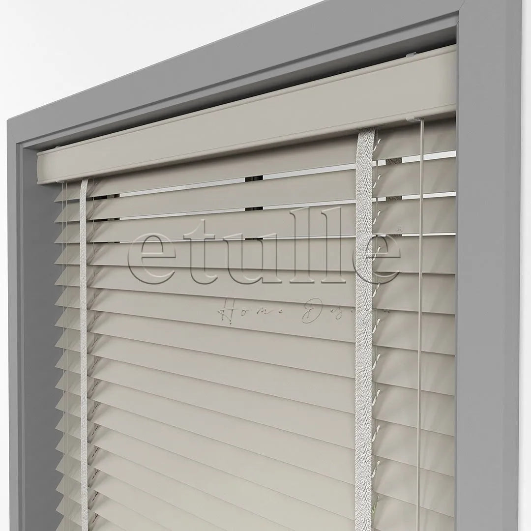 50 MM BASSWOOD Stone Ahşap Jaluzi