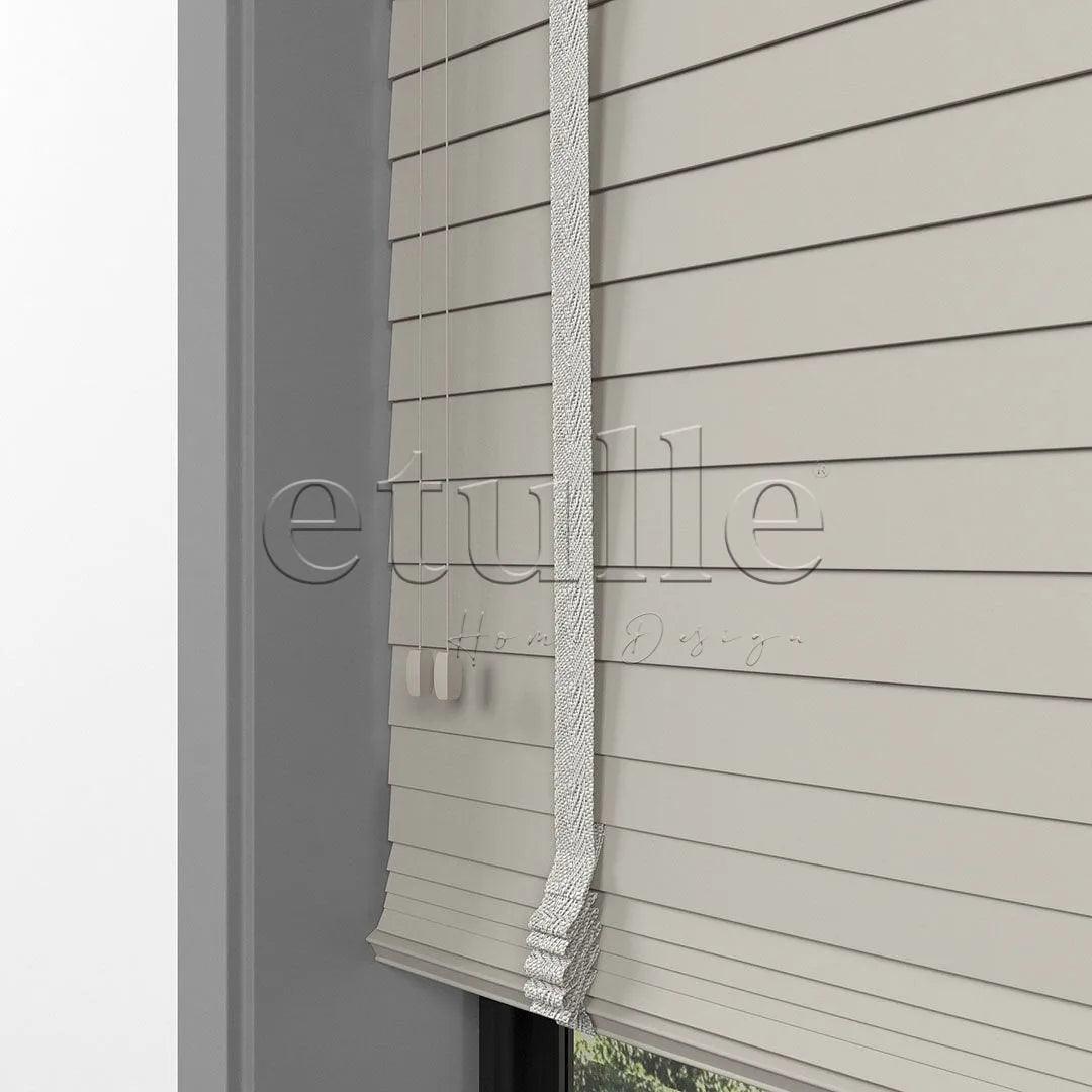 50 MM BASSWOOD Stone Ahşap Jaluzi