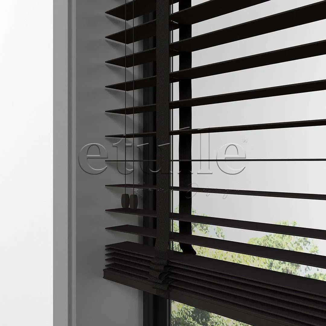 50 MM FARYWOOD Koyu Kahve Ahşap Jaluzi