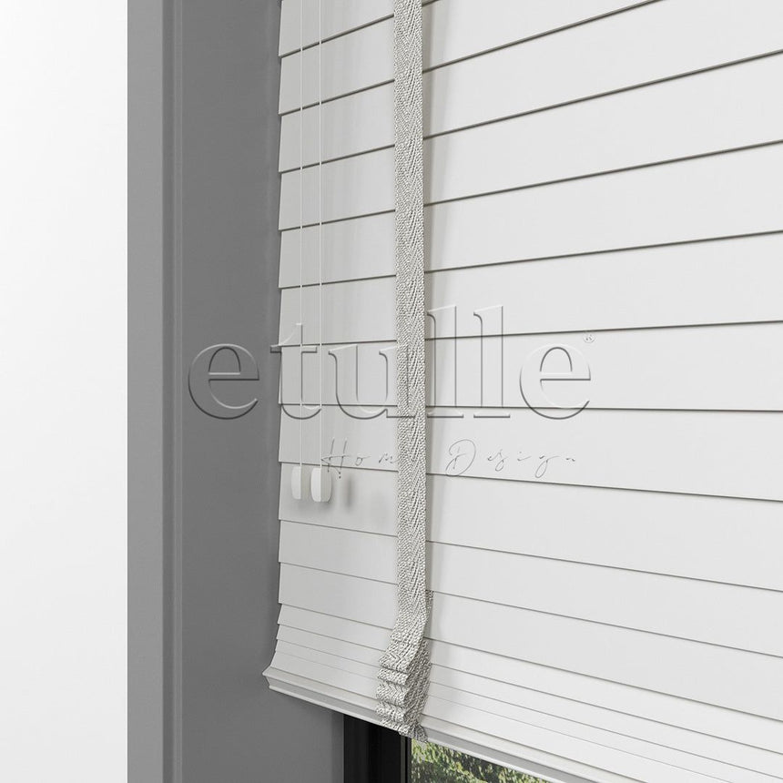 50 MM FARYWOOD Cream Wooden Venetian Blind