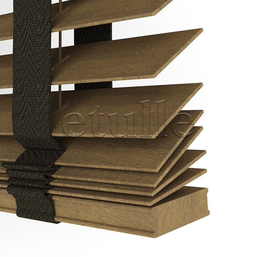 50 MM FARYWOOD Nut Wooden Venetian Blind