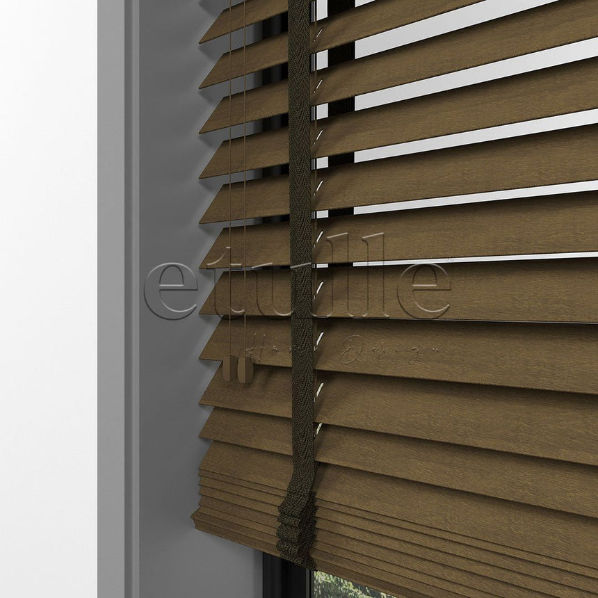 50 MM FARYWOOD Nut Wooden Venetian Blind