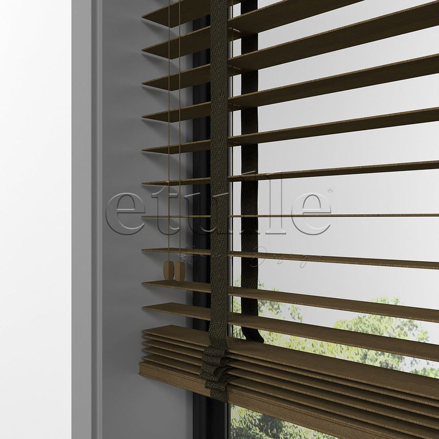 50 MM FARYWOOD Nut Wooden Venetian Blind