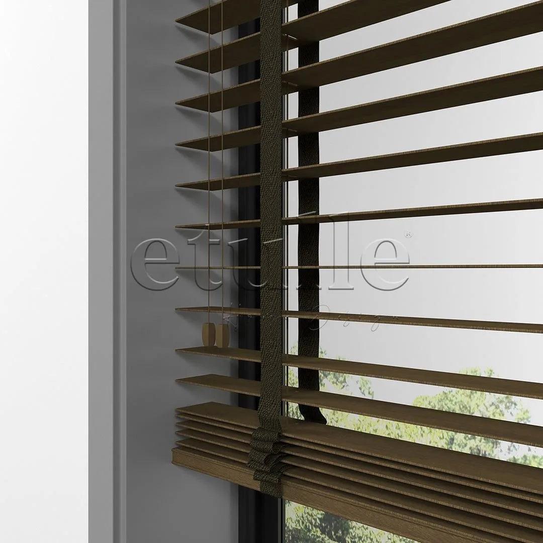 50 MM FARYWOOD Nut Ahşap Jaluzi