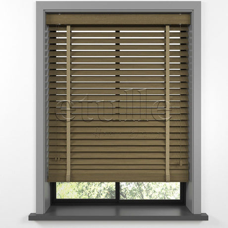 50 MM FARYWOOD Oakwood Wooden Venetian Blind