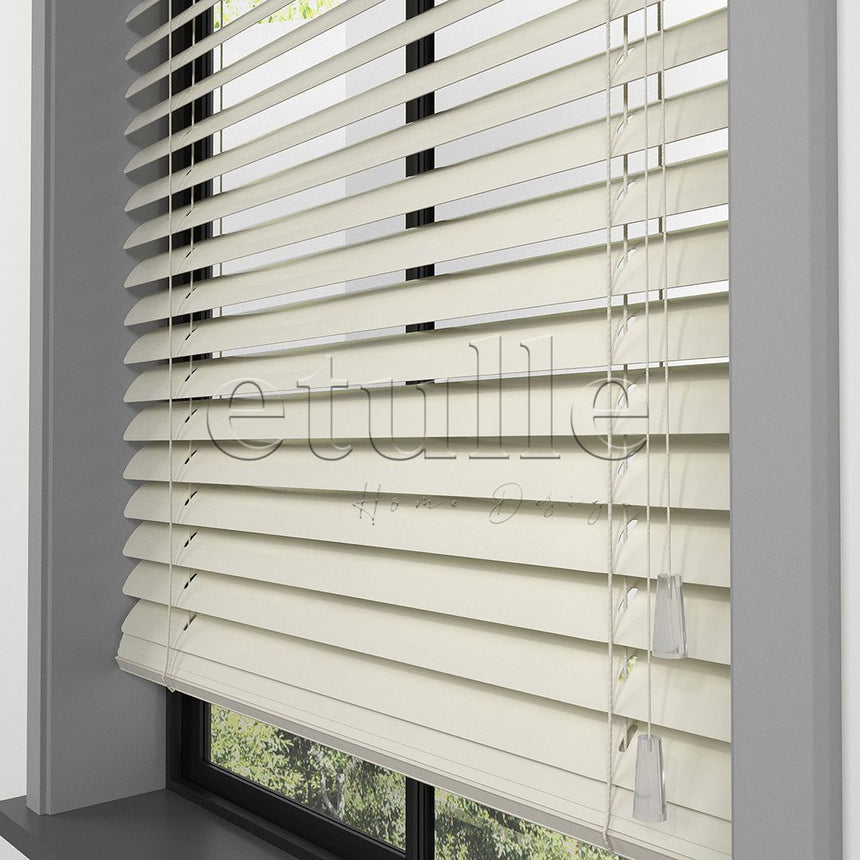 50 MM Cream Aluminum Venetian Blind