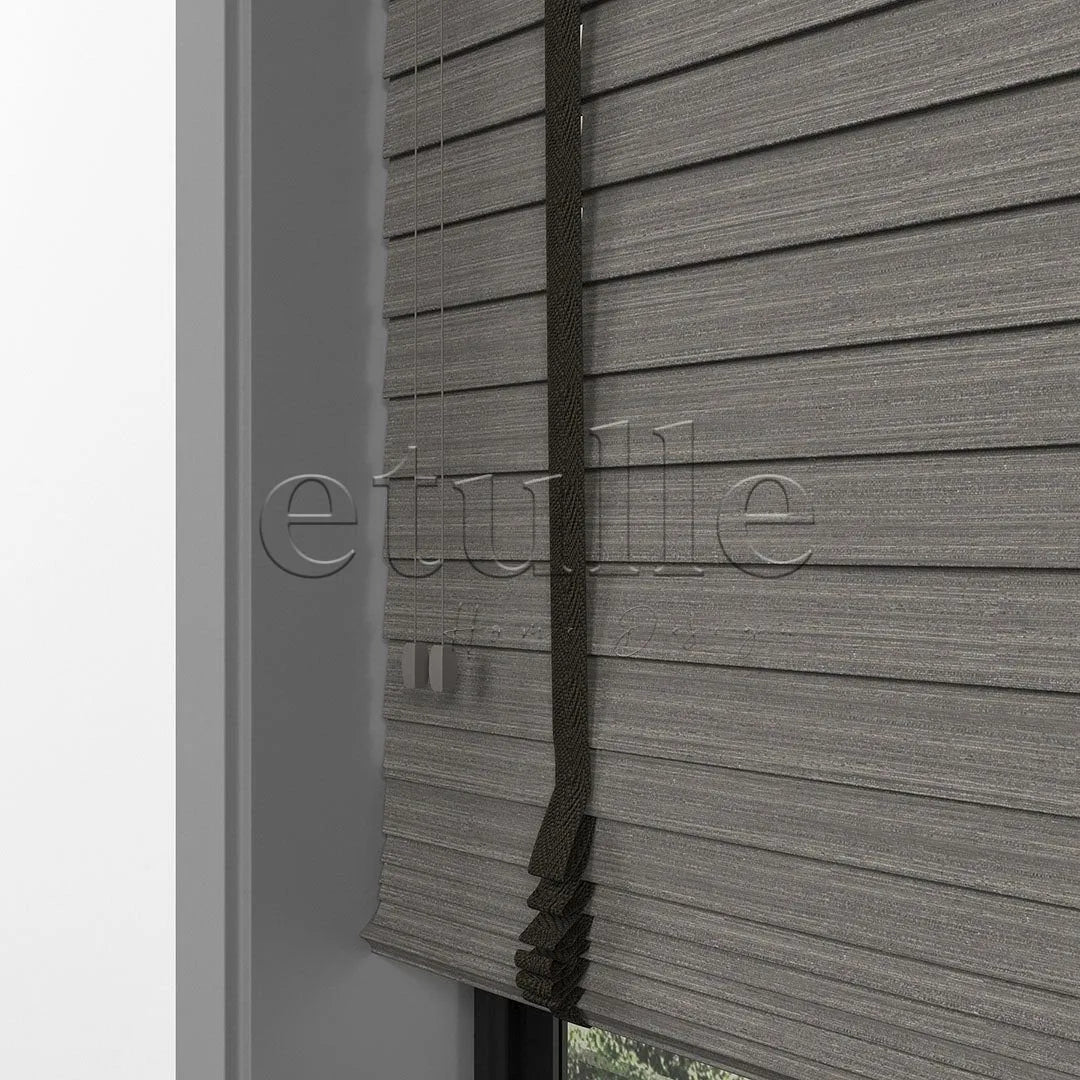 50 MM LUXURY WOOD Ash Ahşap Jaluzi