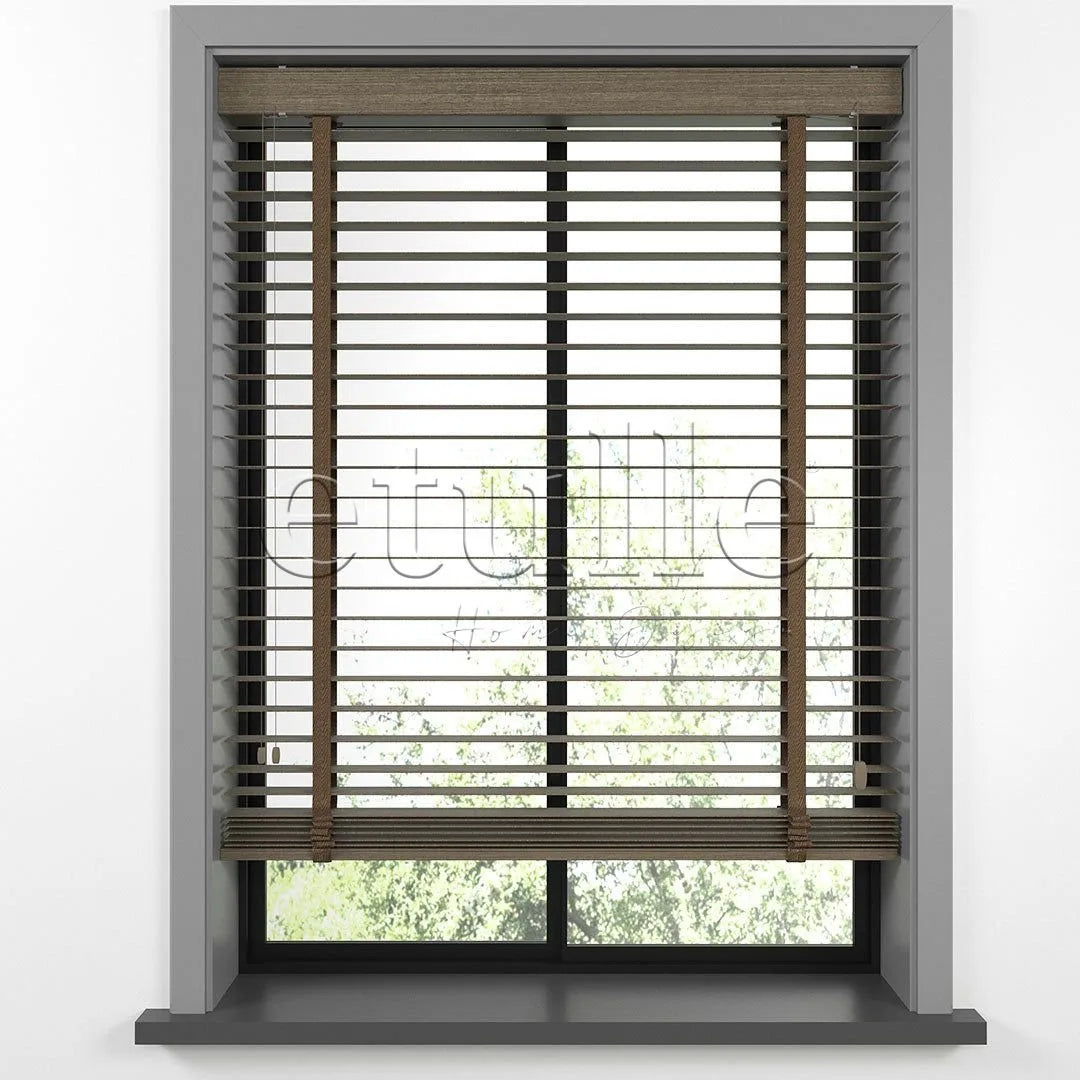 50 MM LUXURY WOOD Desert Ahşap Jaluzi