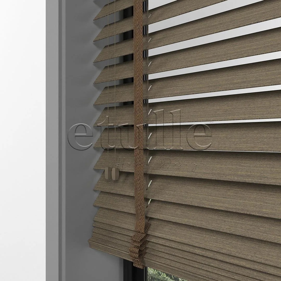 50 MM LUXURY WOOD Desert Ahşap Jaluzi