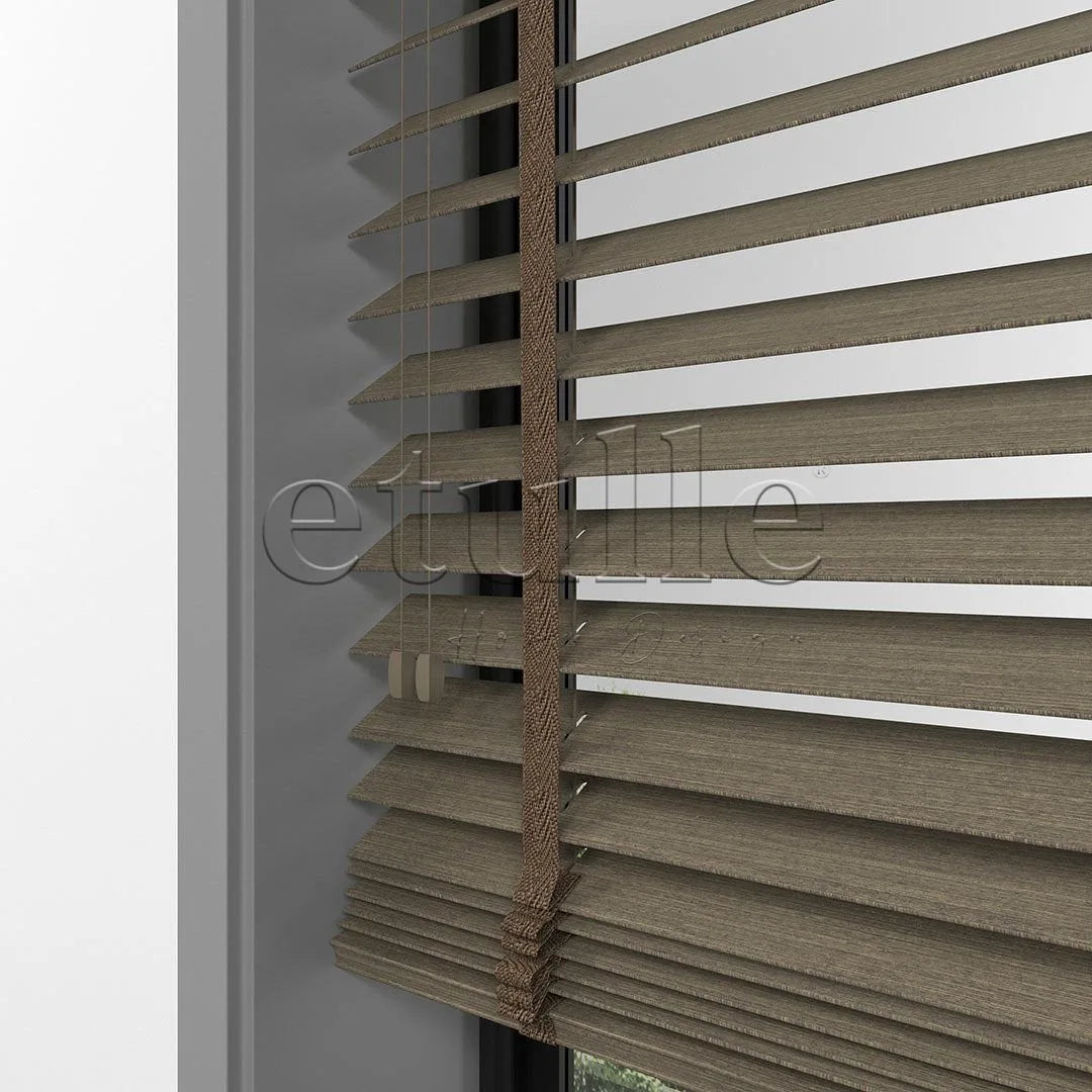 50 MM LUXURY WOOD Desert Ahşap Jaluzi
