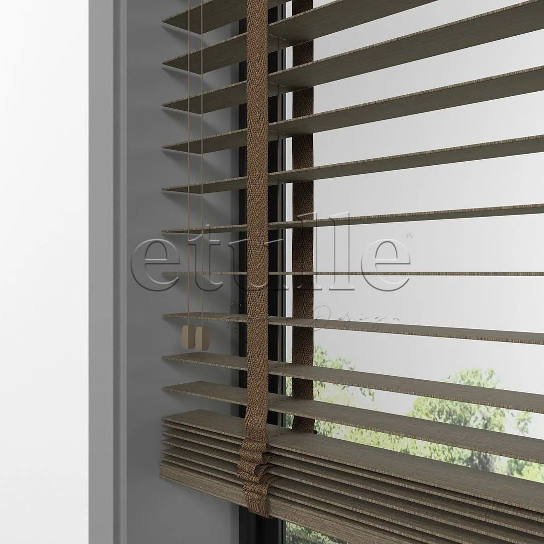 50 MM LUXURY WOOD Desert Ahşap Jaluzi