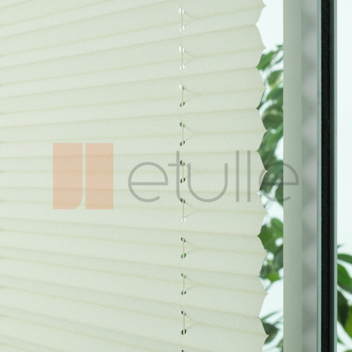 16MM Cream Manisa Pleated Blind