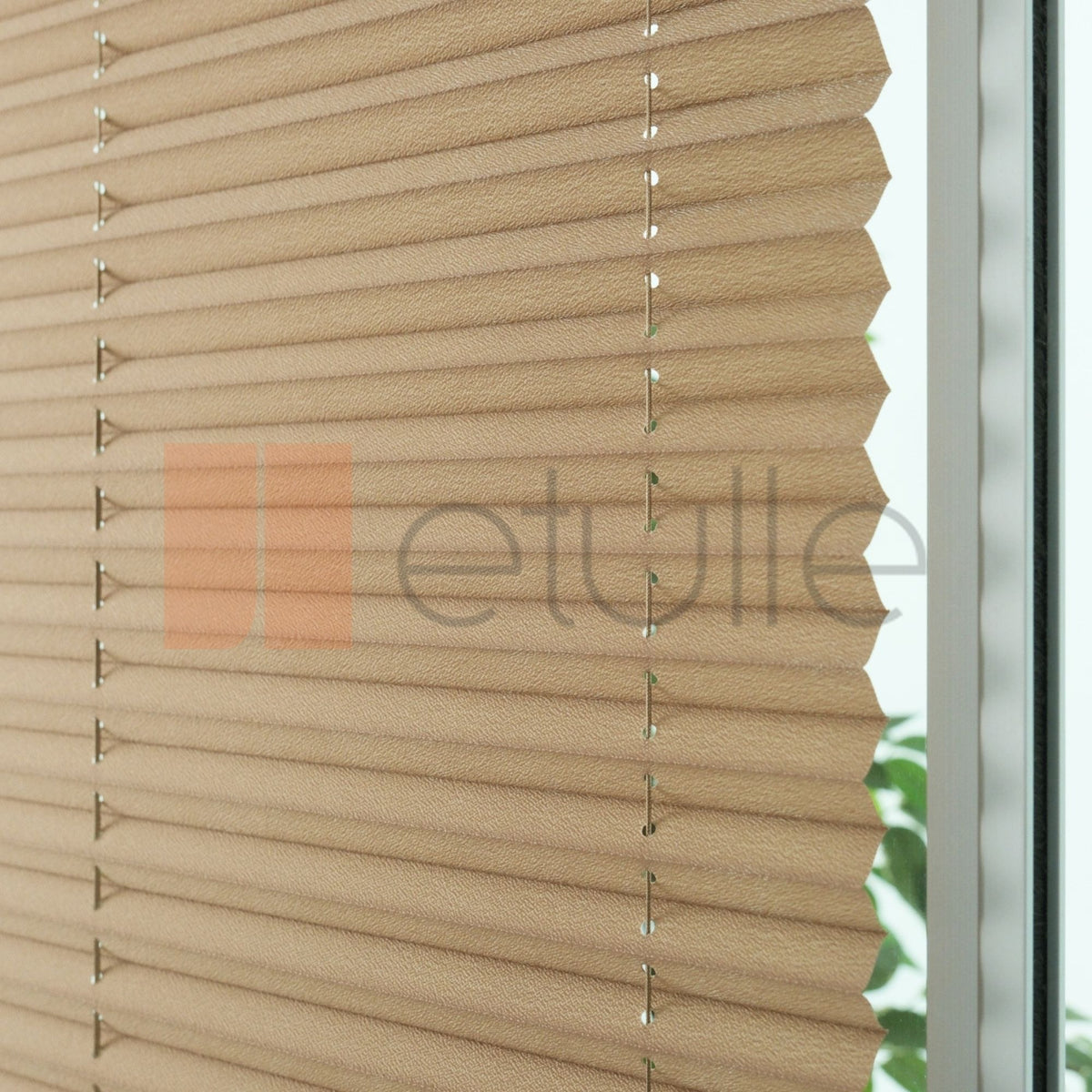 16MM Viscose Manisa Pleated Blind