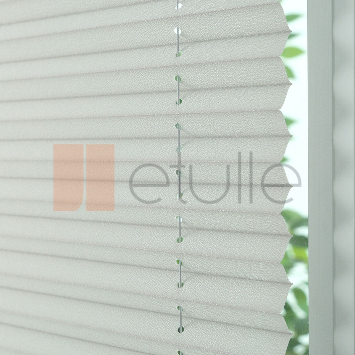 16MM Grey Manisa Pleated Blind