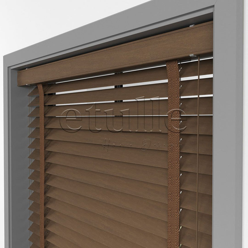 63 MM BASSWOOD Macarone Wooden Venetian Blind