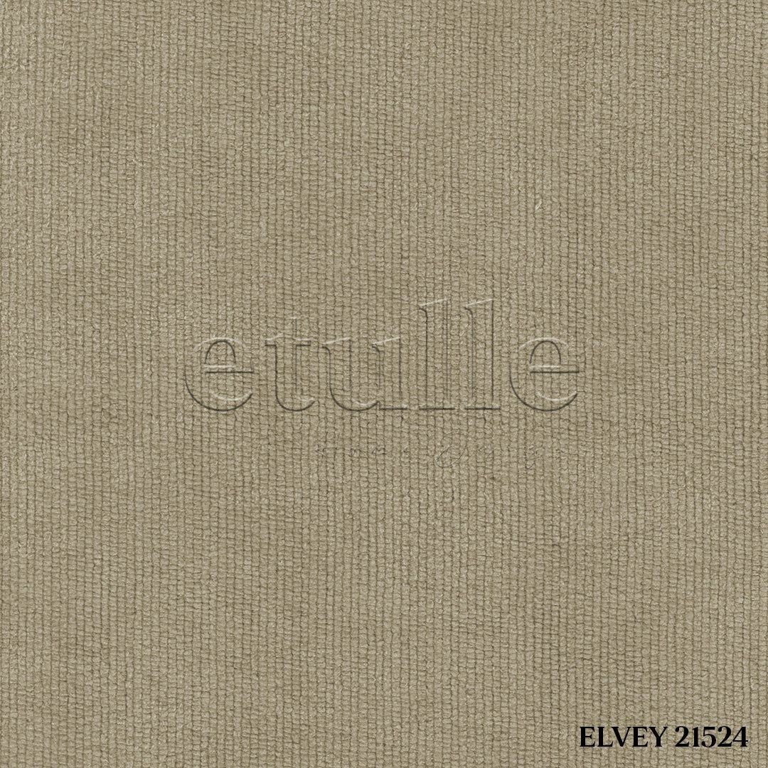 Light Beige Matte Corduroy Curtain | Elvey