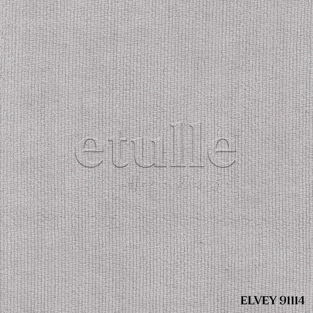 Light Grey Matte Corduroy Blackout Curtain | Elvey
