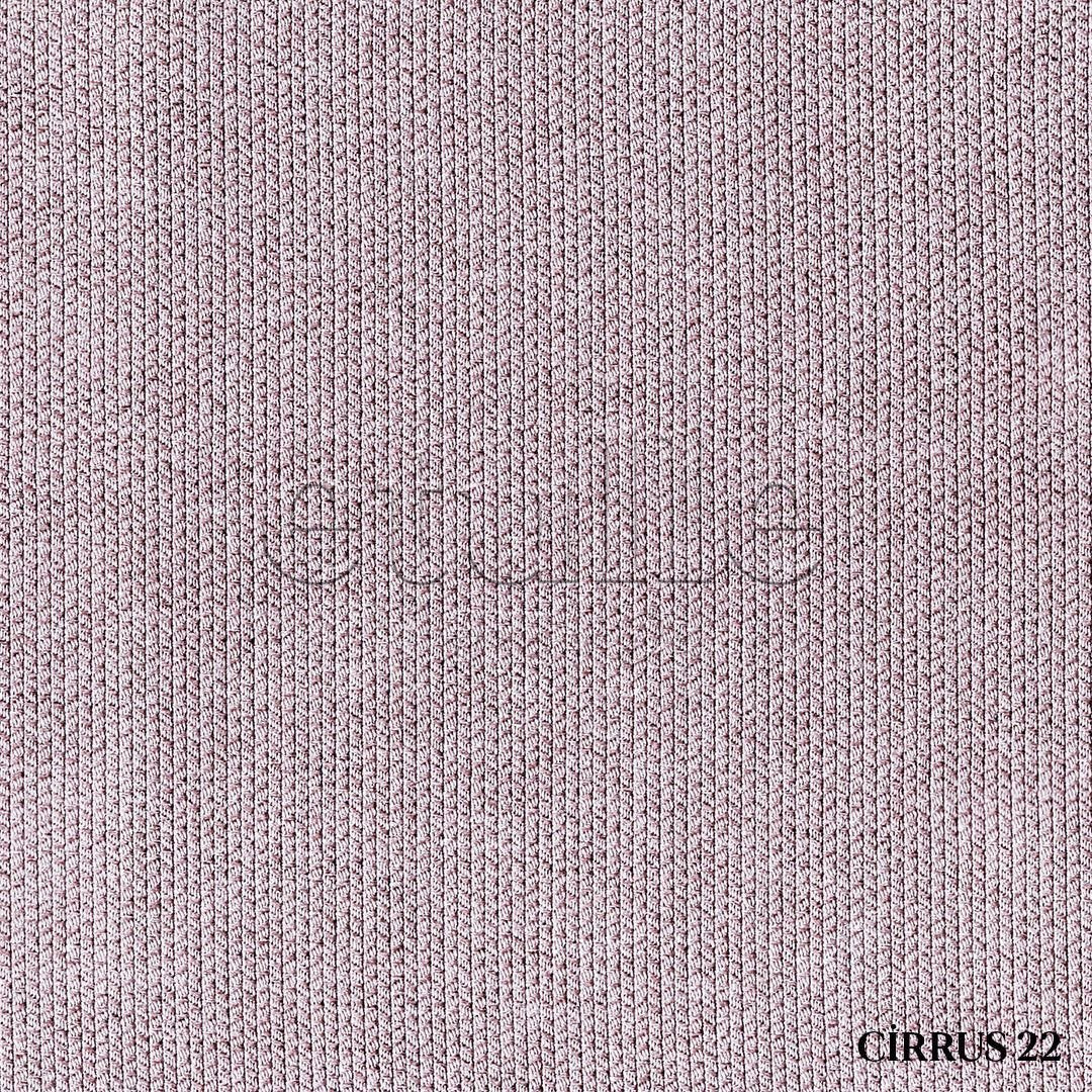 Açık Pembe Modern Balık Sırtı Desenli Fon Perde | Cirrus