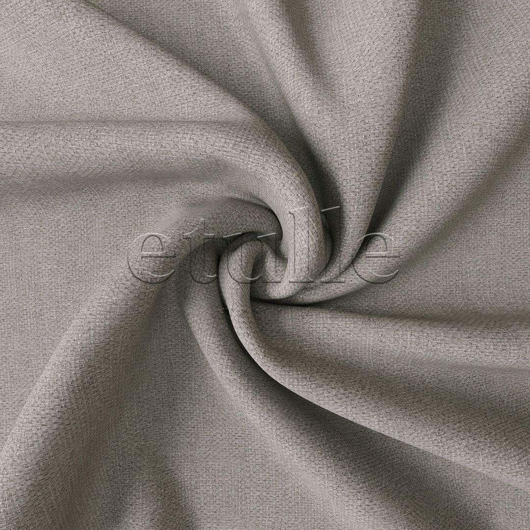 Light Stone-Colored Woven Linen Blackout Curtain | Bonita