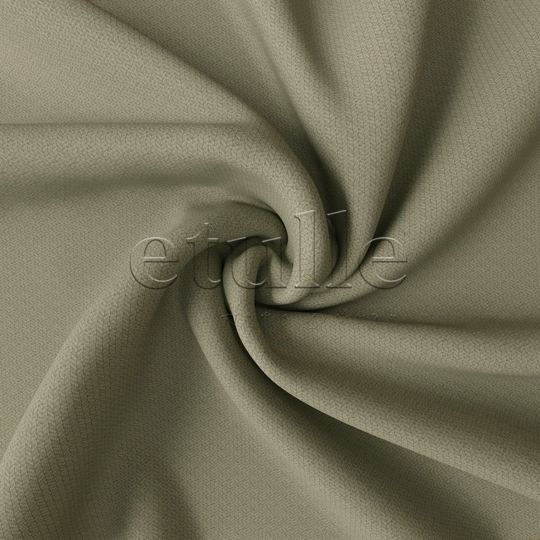 Light Green Modern Fishbone Pattern Blackout Curtain | Cirrus