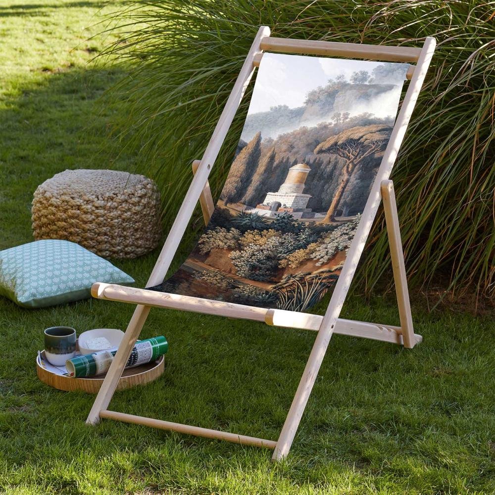 Adawall Green Forest View Deckchair - SZL317