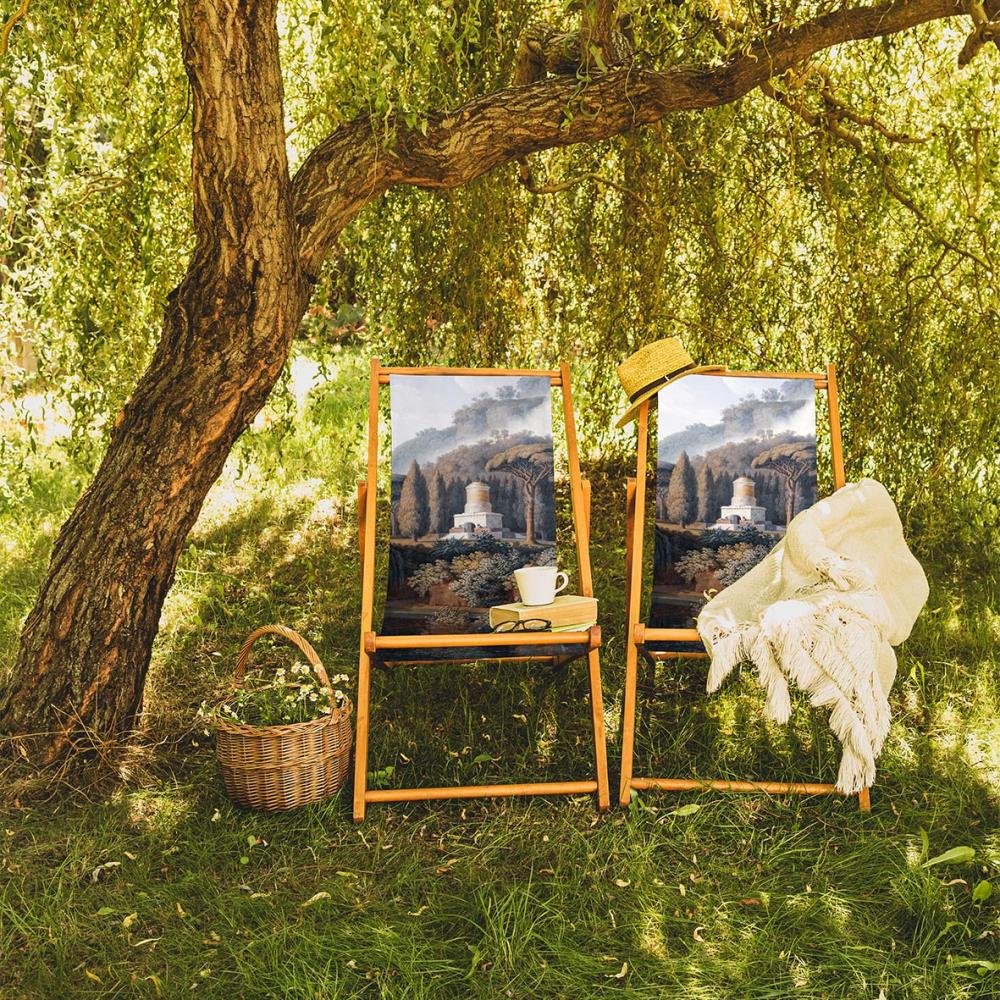 Adawall Green Forest View Deckchair - SZL317