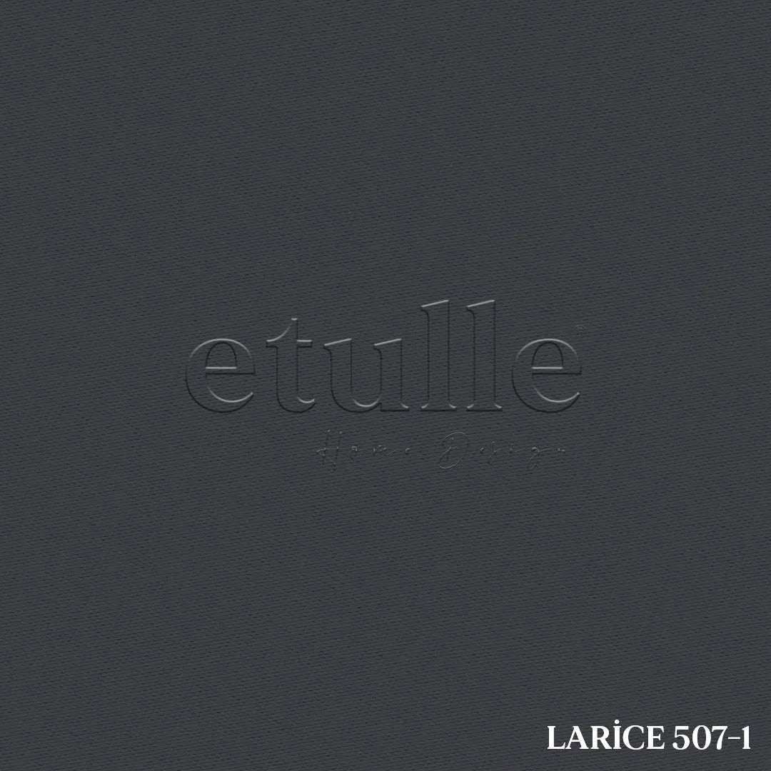 Antrasit Blackout Karartma Fon Perde | Larice