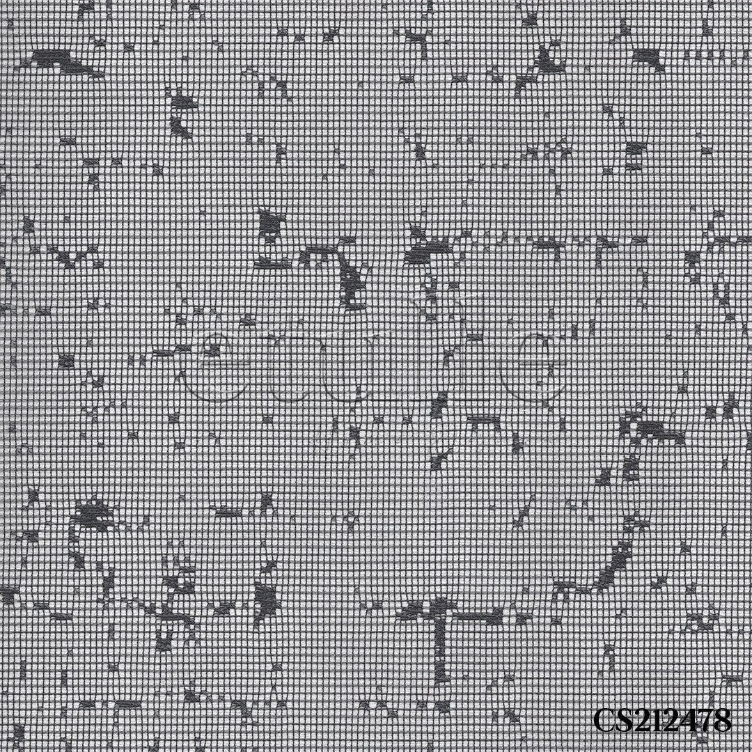 Anthracite Patterned Double Roller Blind | Octavia