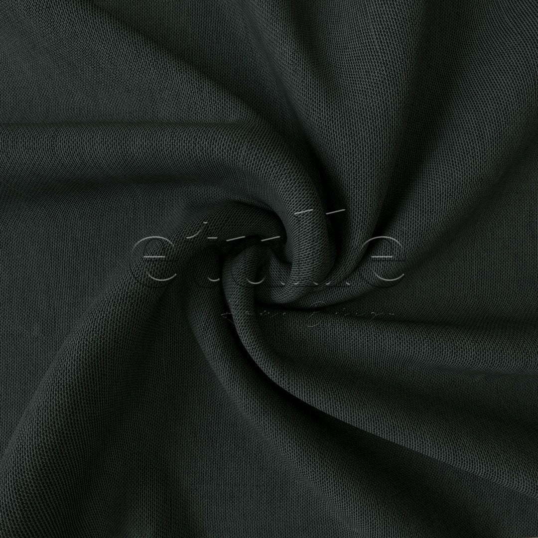 Anthracite Natural Linen Drape | Casual