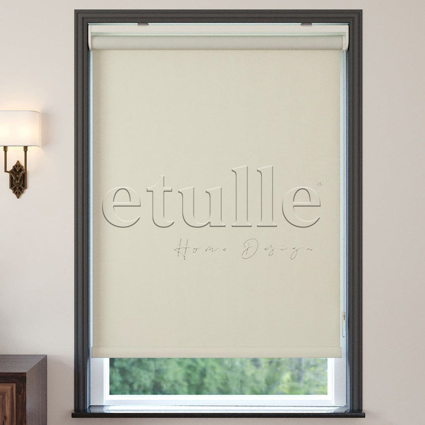 Beige Blackout Roller Blinds | xenia