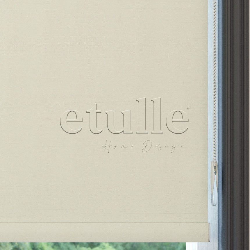 Beige Blackout Roller Blinds | xenia