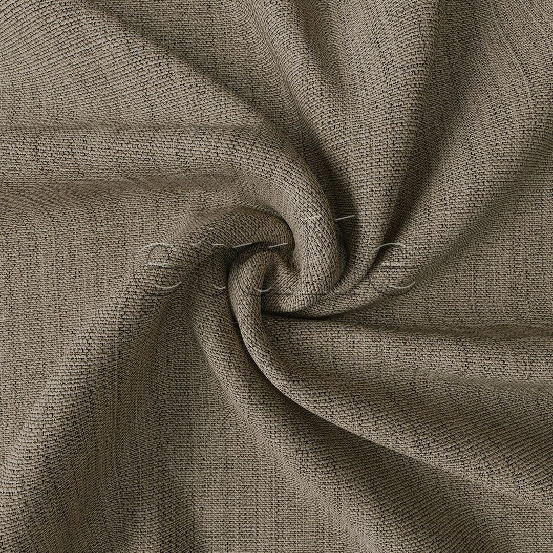Beige Linen-Look Draping Curtain | Ezri
