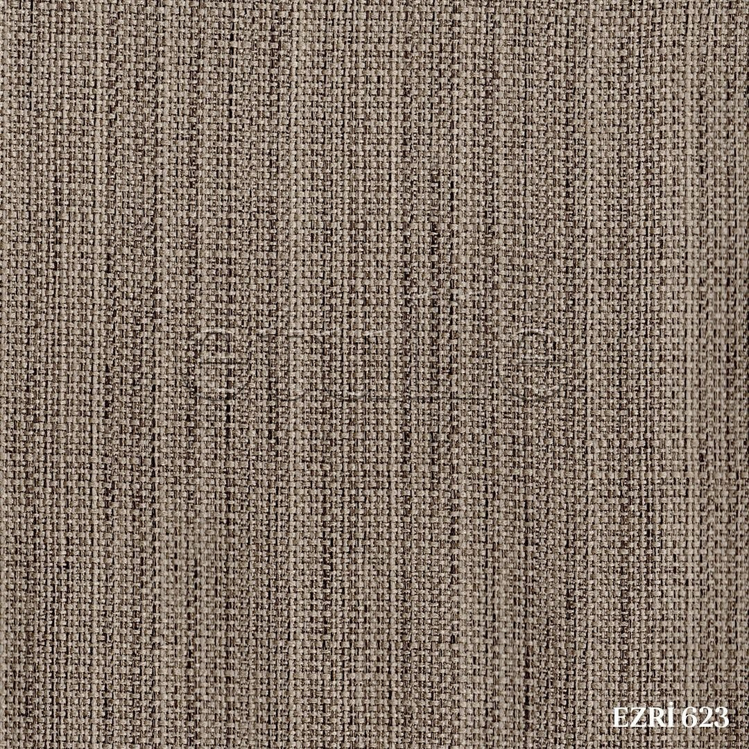 Beige Linen-Look Draping Curtain | Ezri