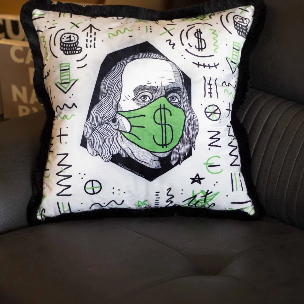 Benjamin Franklin Yastık - EY285