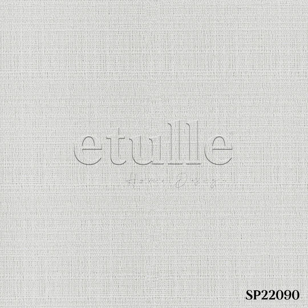 White Blackout Linen Roller Blinds | Fiorella