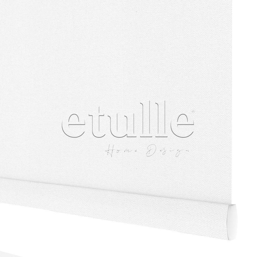 White Matte Roller Blinds | Luca