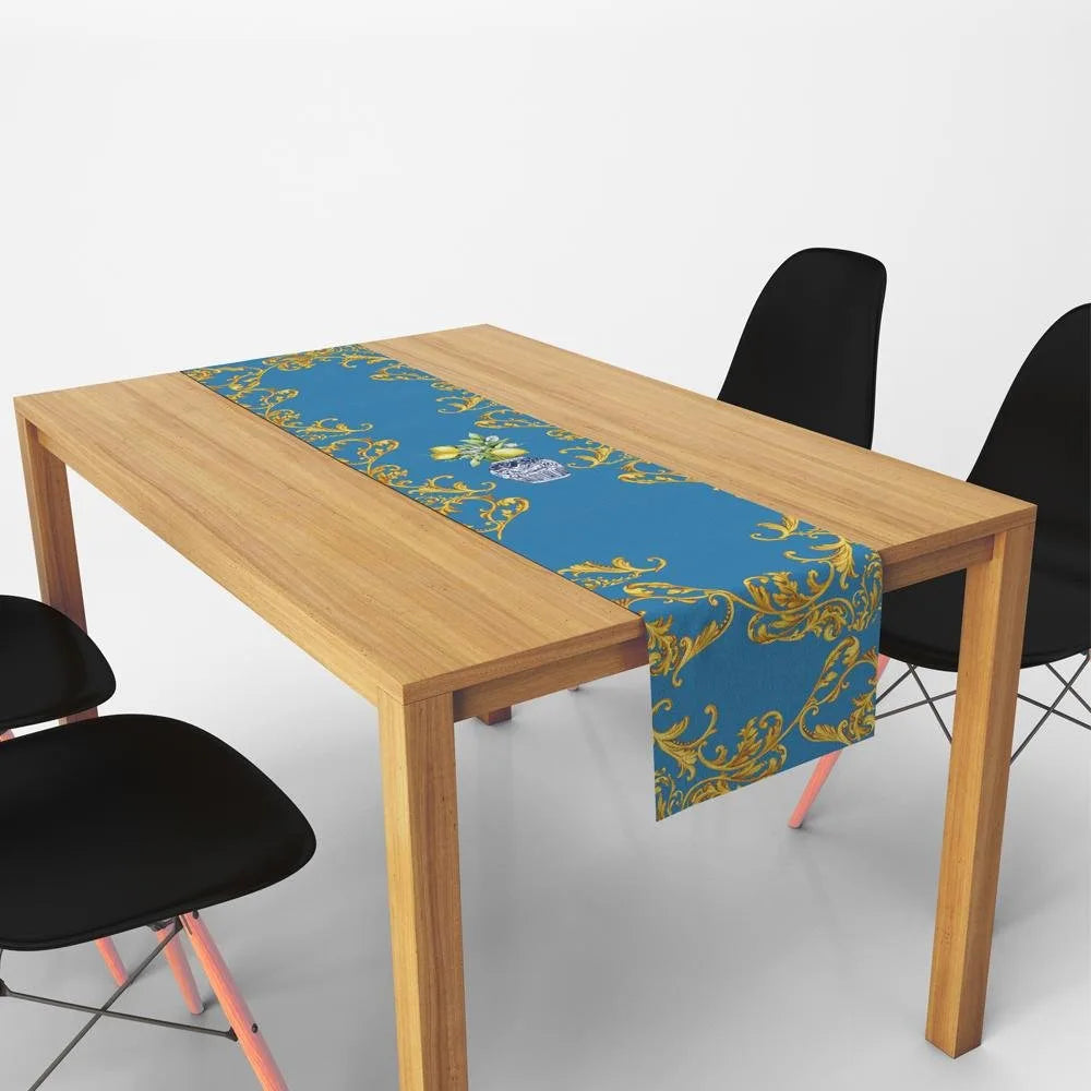 Blue Lemon Runner 140x45CM