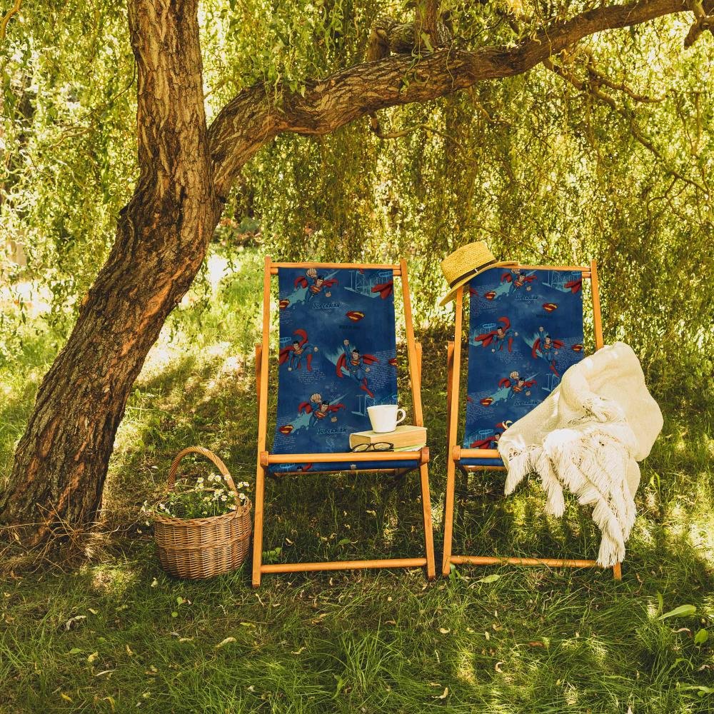 Blue Superman Sun Lounger - SZL339