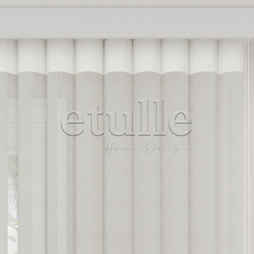 Bogo - Jacquard Vertical Tulle Curtain