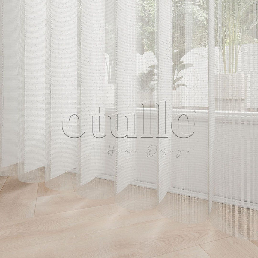 Bogo - Jacquard Vertical Tulle Curtain