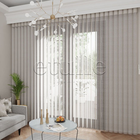 Bonito - Cationic Vertical Tulle Curtain