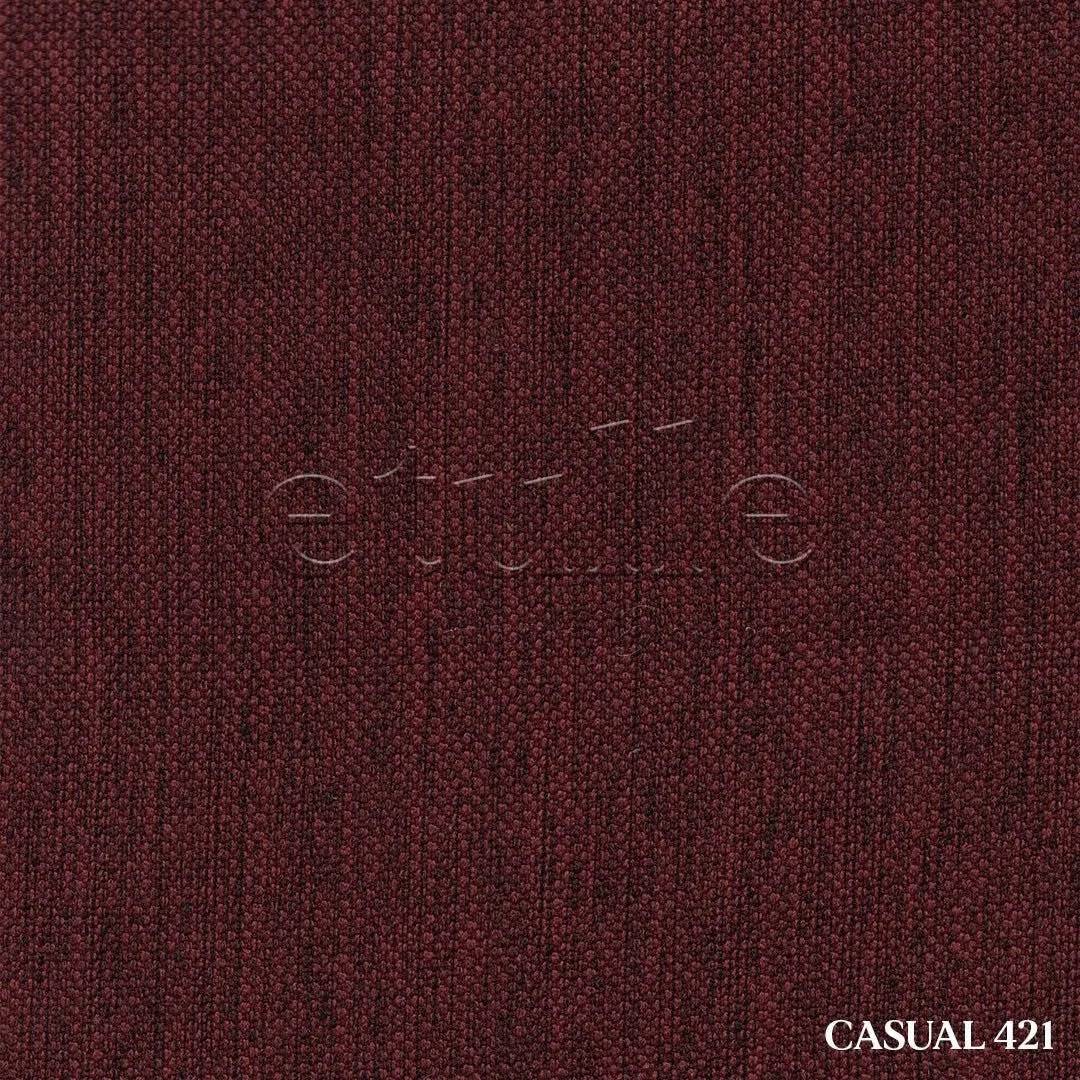 Bordo Naturel Kırçıllı Keten Fon Perde | Casual