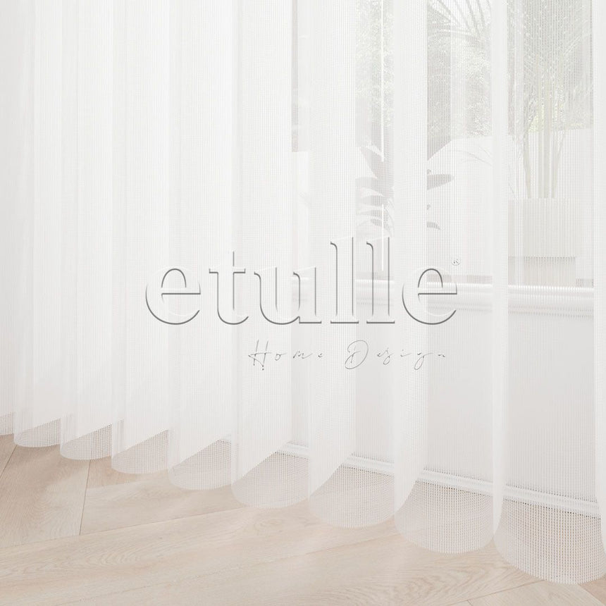 Calozzo - Narrow Vertical Tulle Curtain