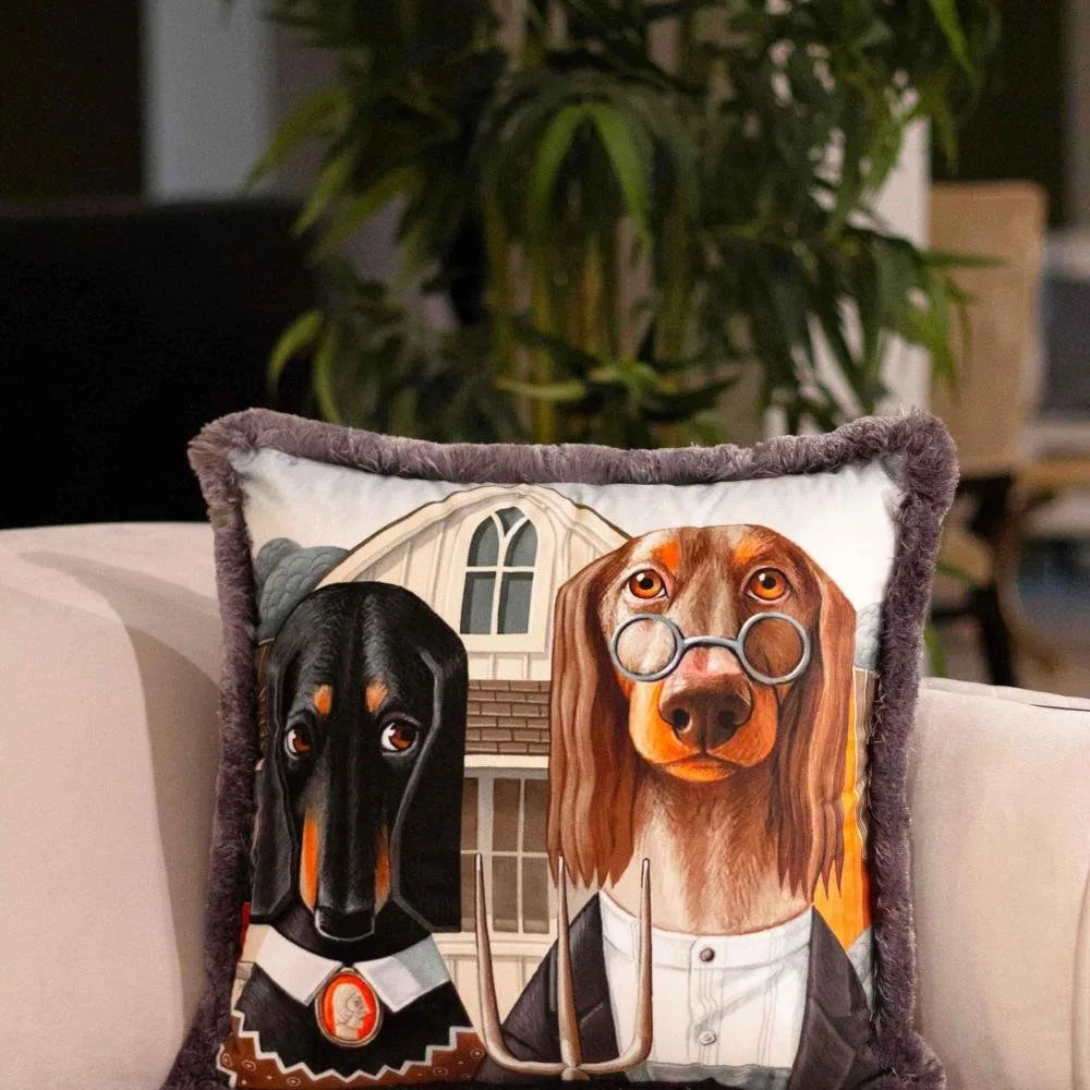 Dogs Cushion - EY240