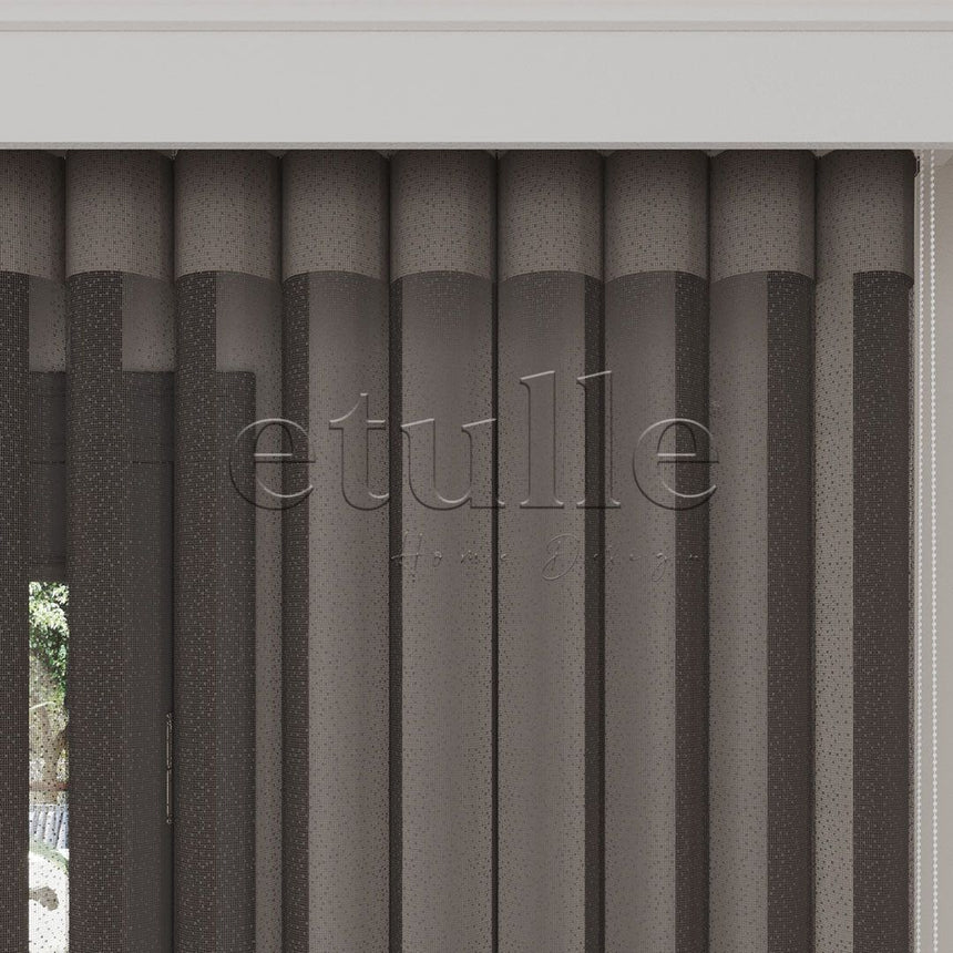 Efes - Cationic Vertical Tulle Curtain